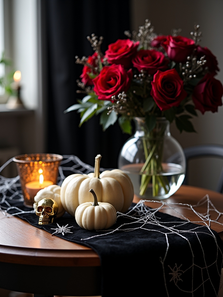 festive halloween table runners