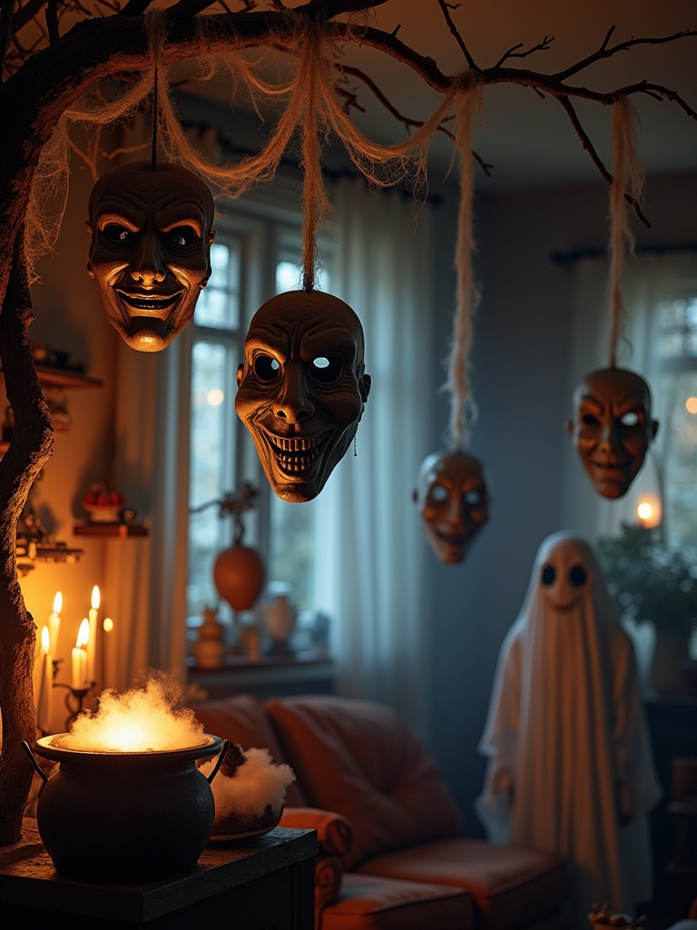 frightful face mask ideas