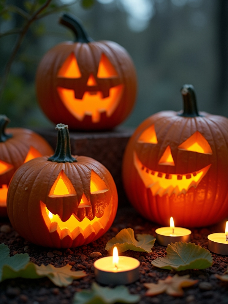 funny ghost pumpkin carving