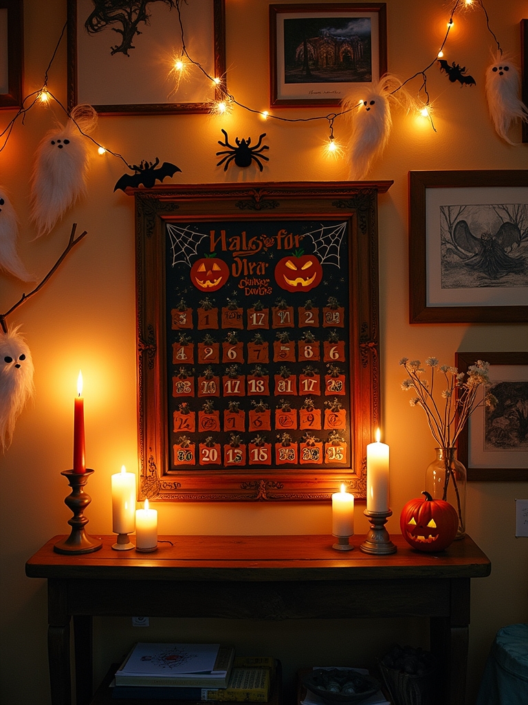 halloween countdown calendar ideas