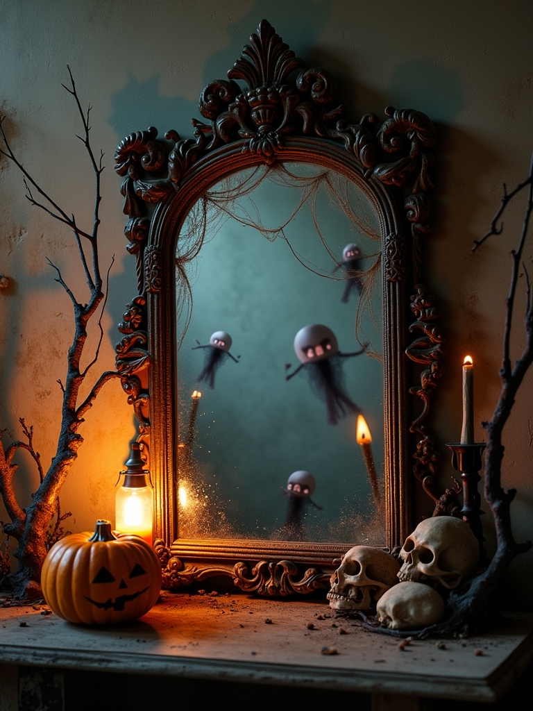 haunted mirror decor ideas