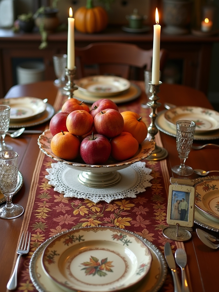 heirloom inspired fall tablescape ideas