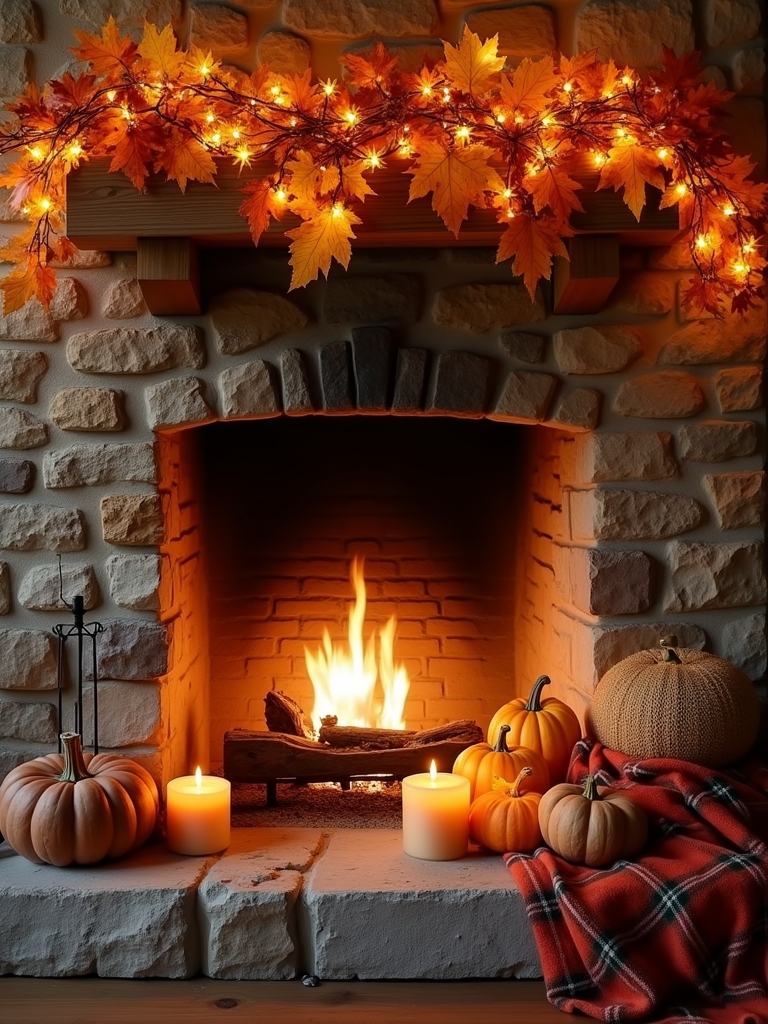 magical ambiance with lights