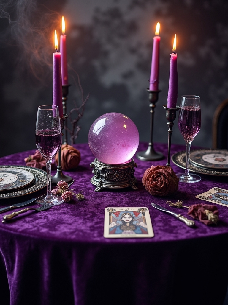 mysterious fortune telling ambiance