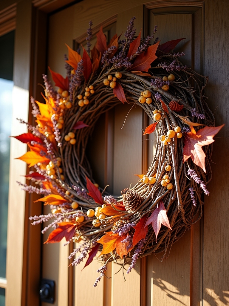 natural materials for wreaths