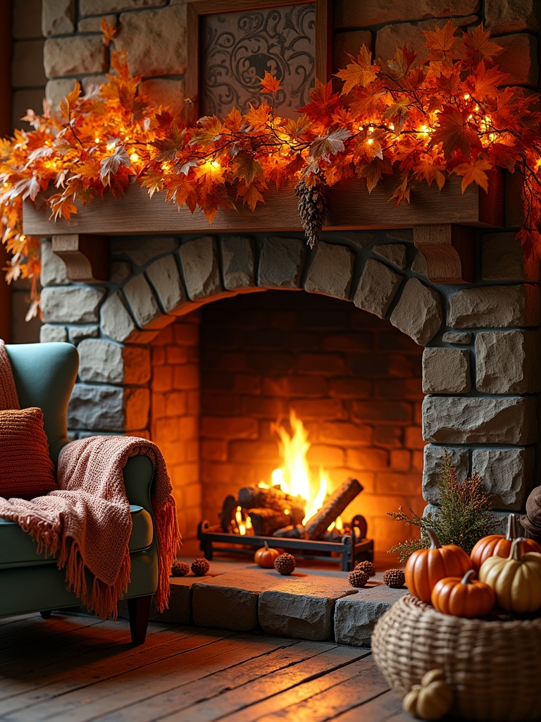 nature inspired fall decor