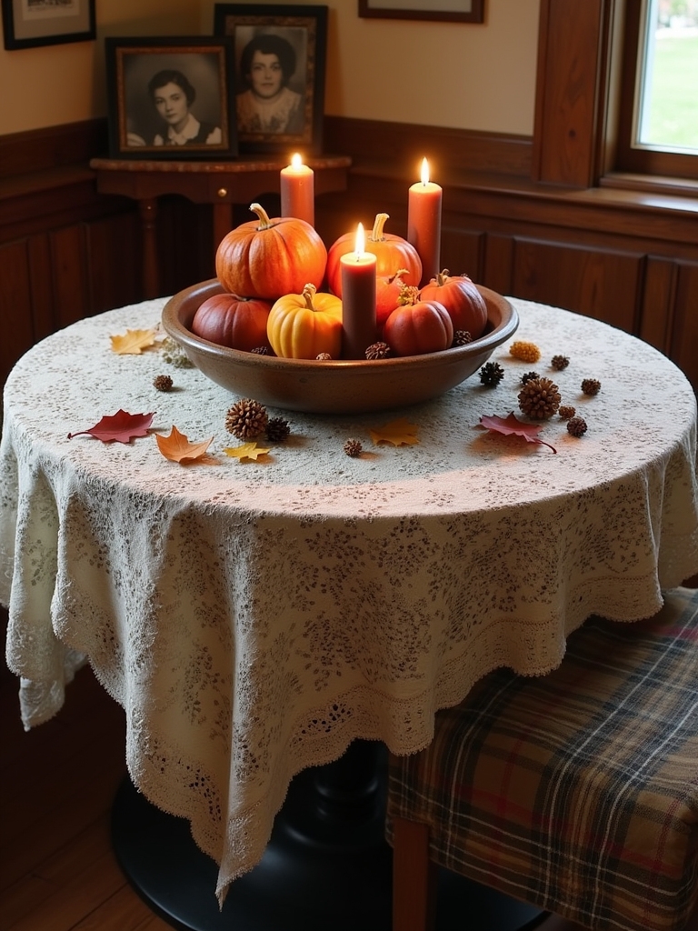 nostalgic family gathering decor