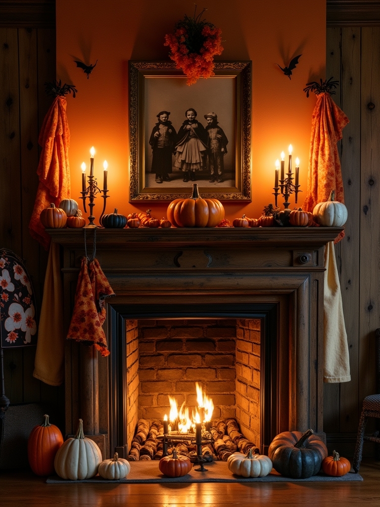 nostalgic halloween costume display