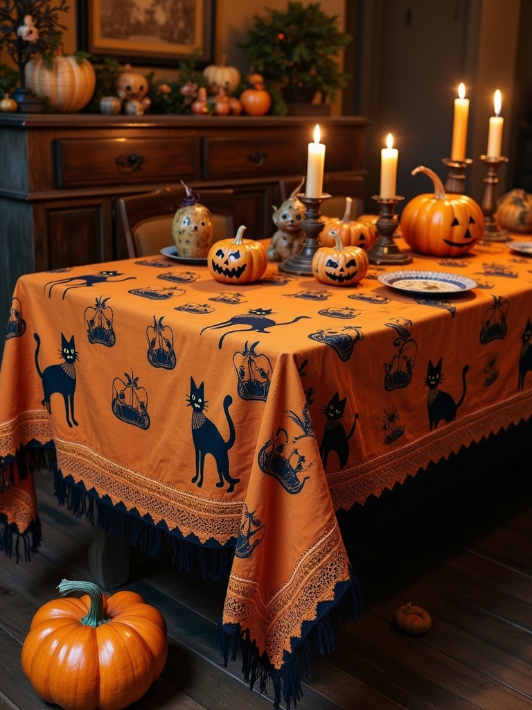 nostalgic vintage halloween decor