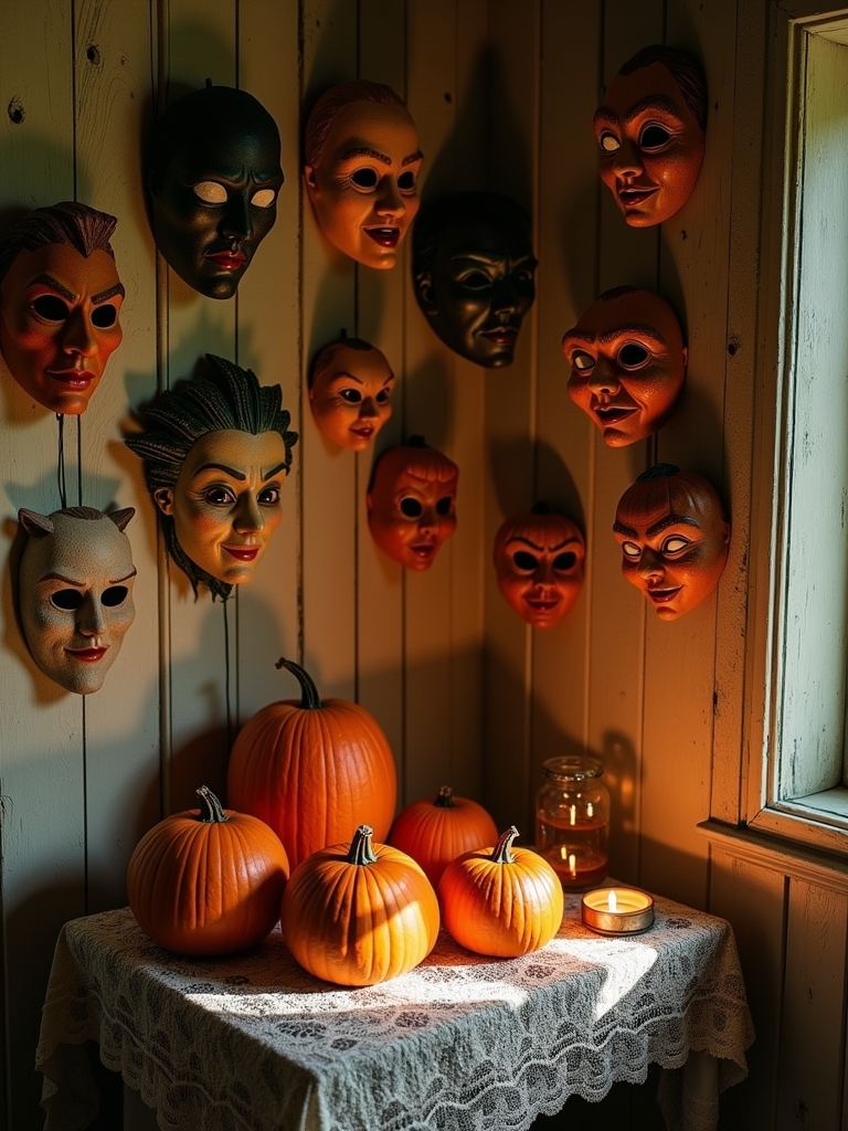 nostalgic vintage halloween masks