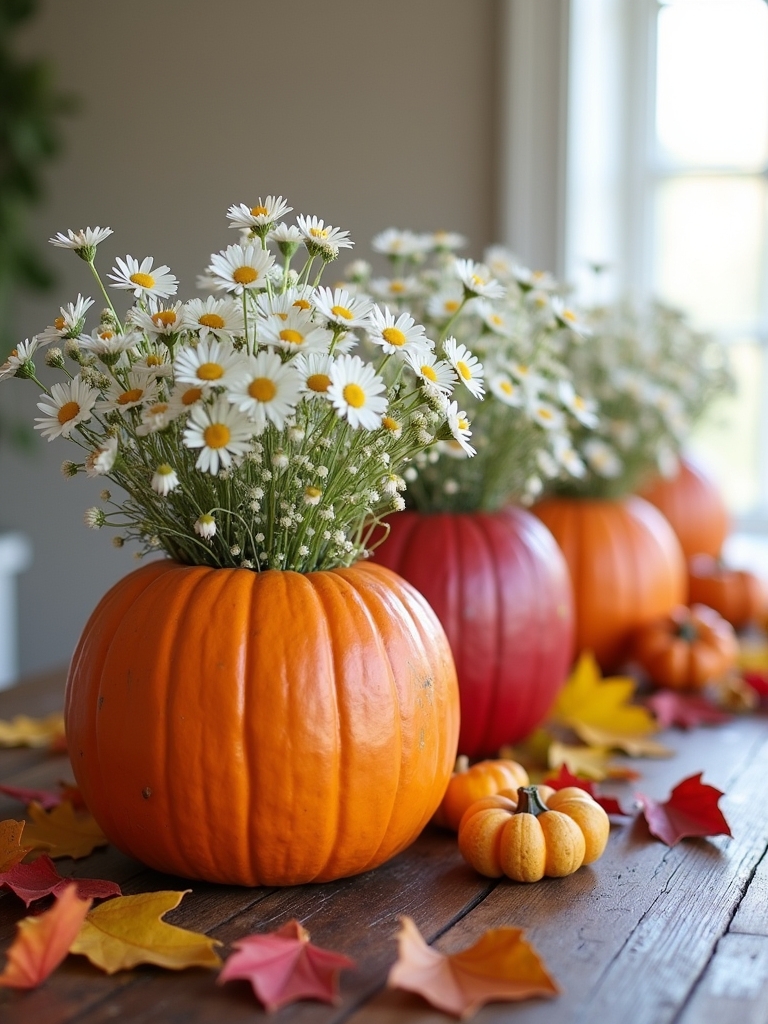 painted pumpkin vase project