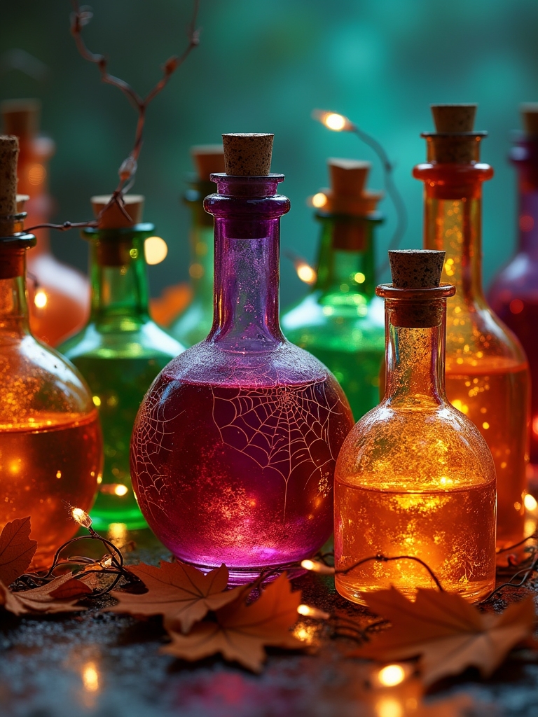 potion bottle decoration ideas