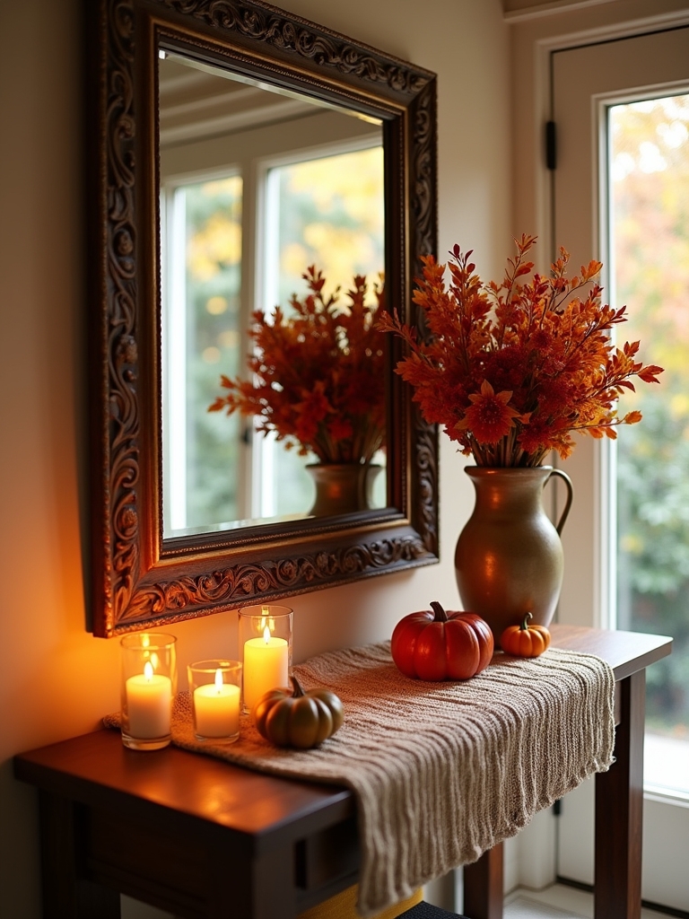 reflective mirrors enhance warmth