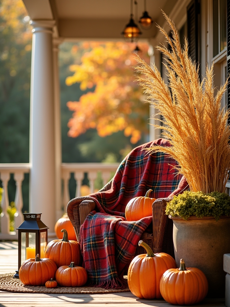 rustic autumn decor elements