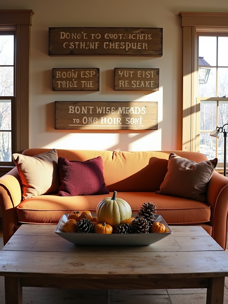 rustic signs from reclaimed wood