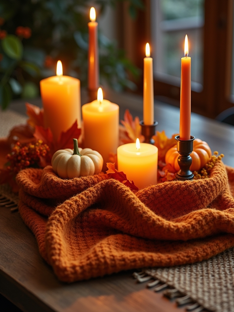 seasonal candle ambiance magic