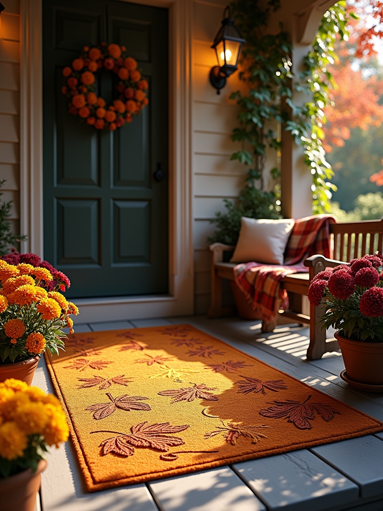 seasonal door mat selections