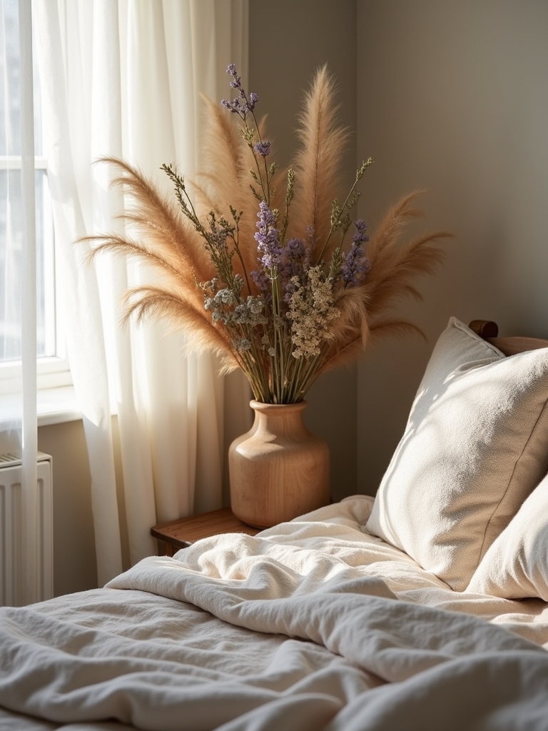 seasonal dried flower arrangements
