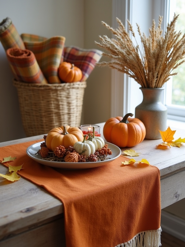 seasonal table runner ideas
