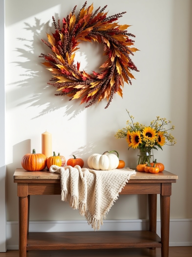seasonal wreaths enhance decor
