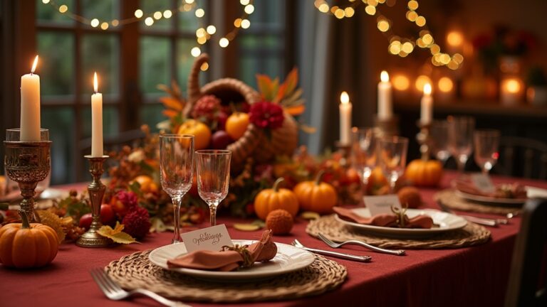 simple thanksgiving decor ideas