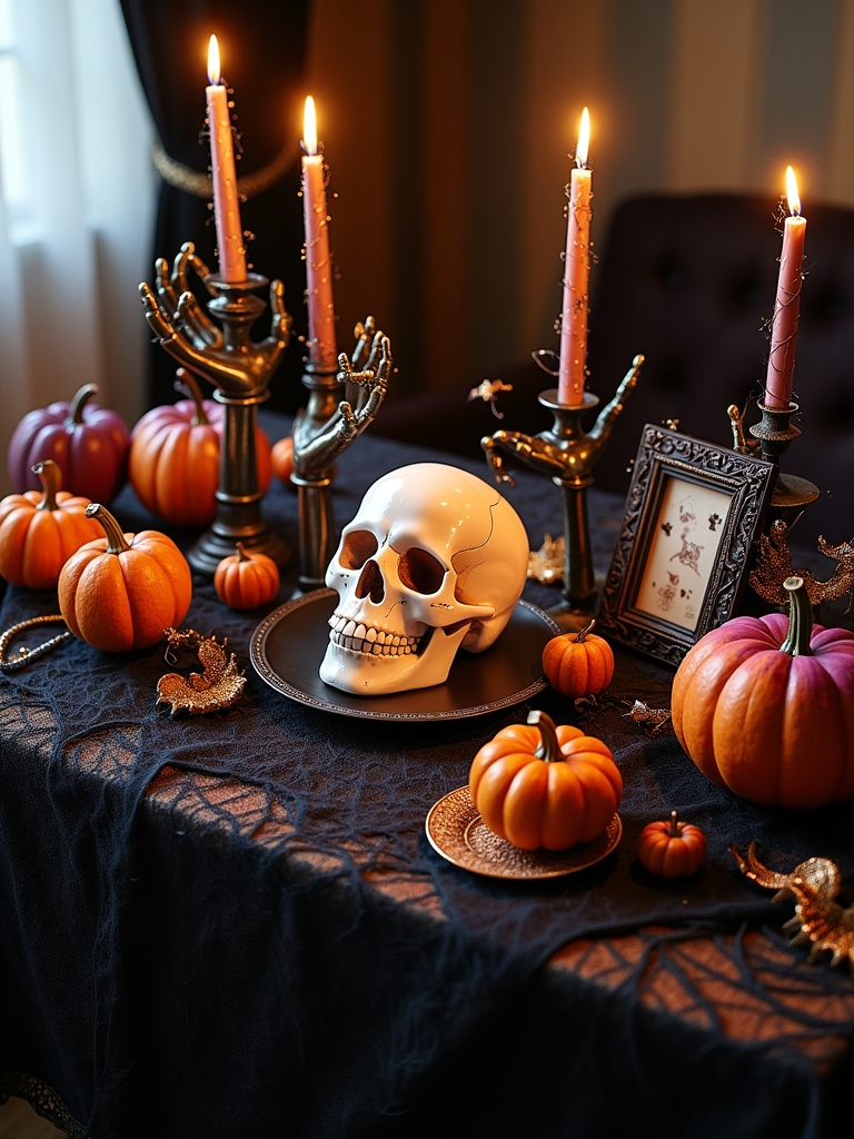 spooky halloween photo decor