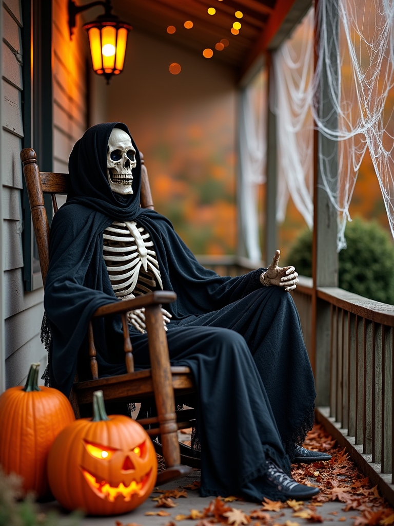 spooky skeleton decor ideas