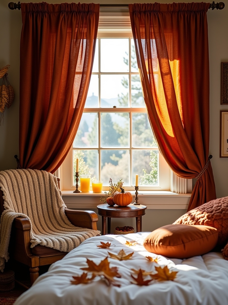 textured curtains for warmth