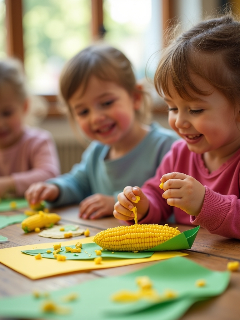 thanksgiving corn craft activity