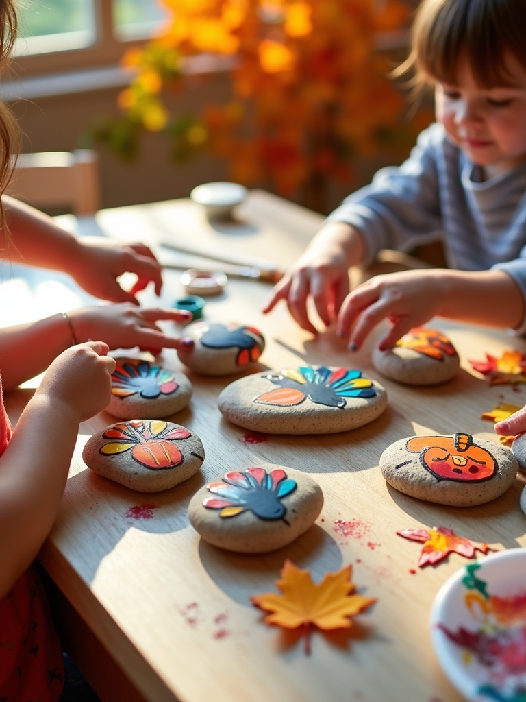 thanksgiving story stones ideas