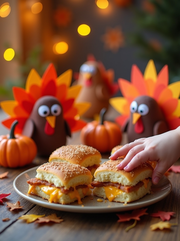 thanksgiving turkey slider delight