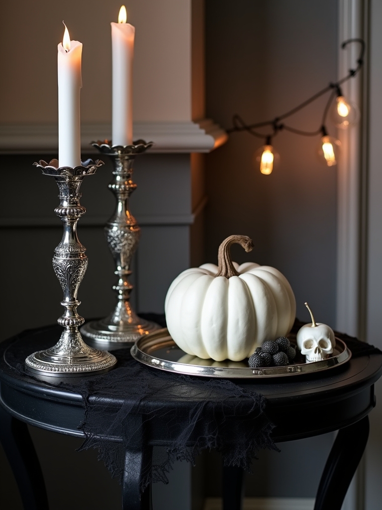 timeless black and white decor