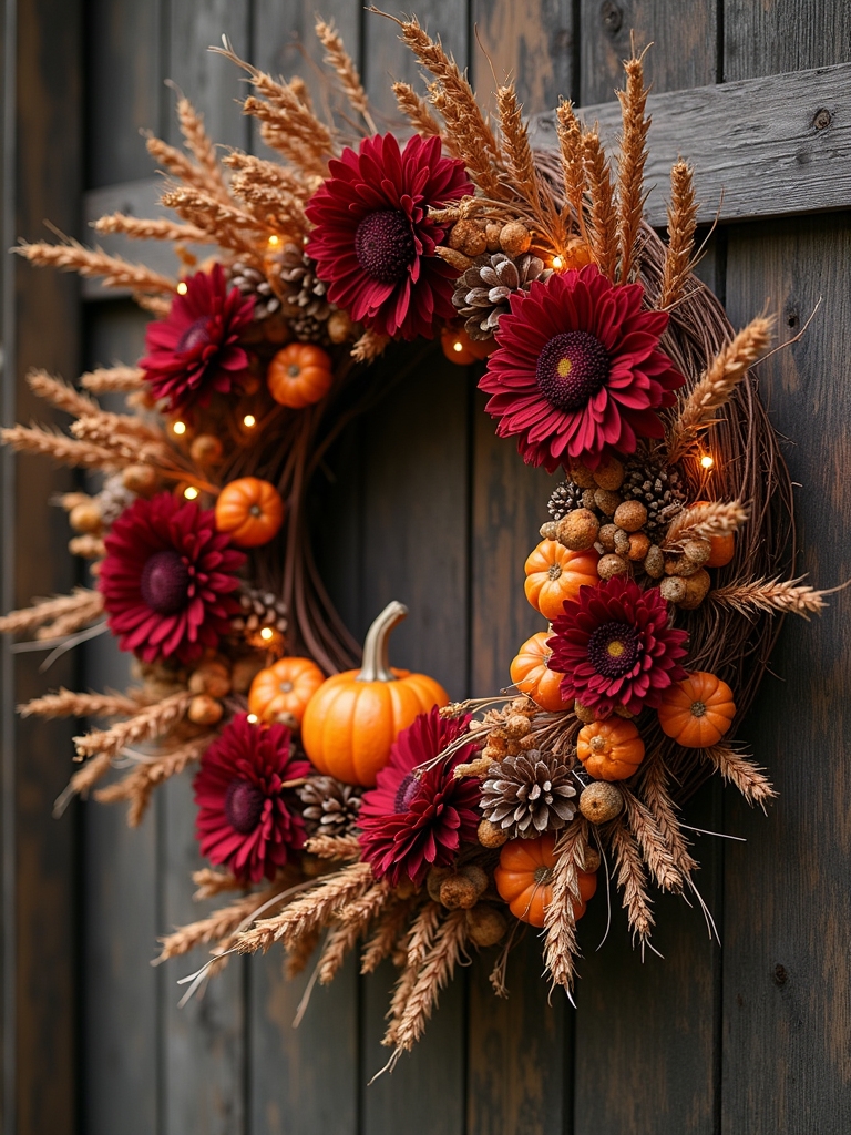 unique fall wreath ideas