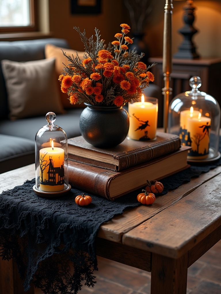 vintage books for halloween
