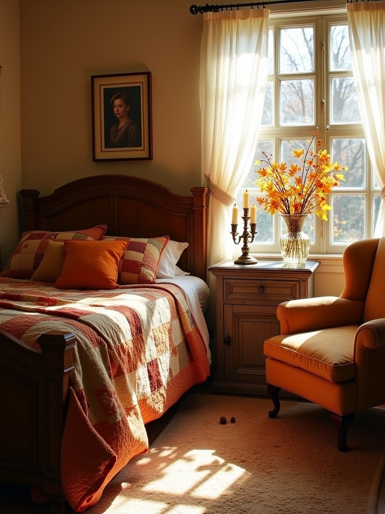 vintage decor for autumn