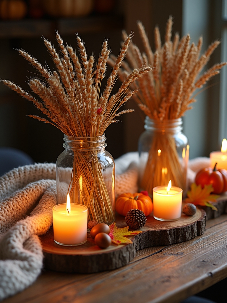 vintage glass jar displays