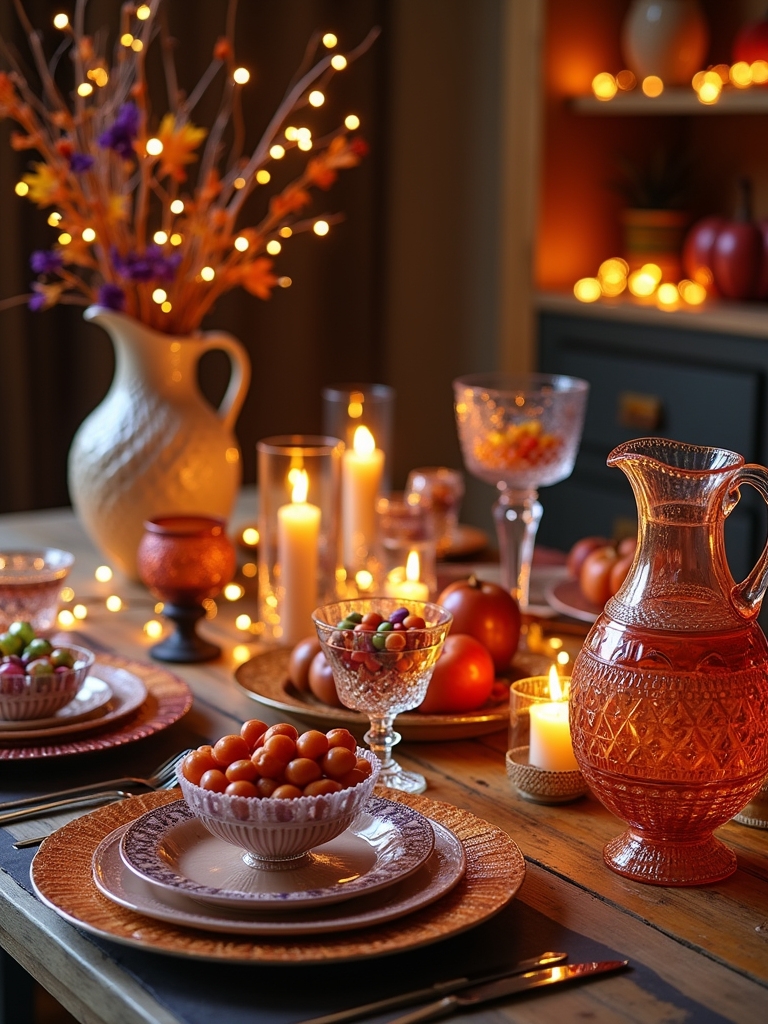 vintage glassware for treats