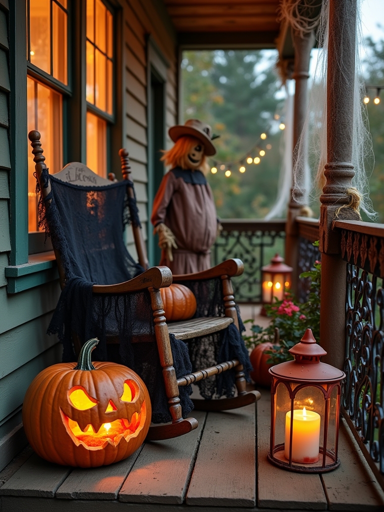 vintage halloween charm showcased