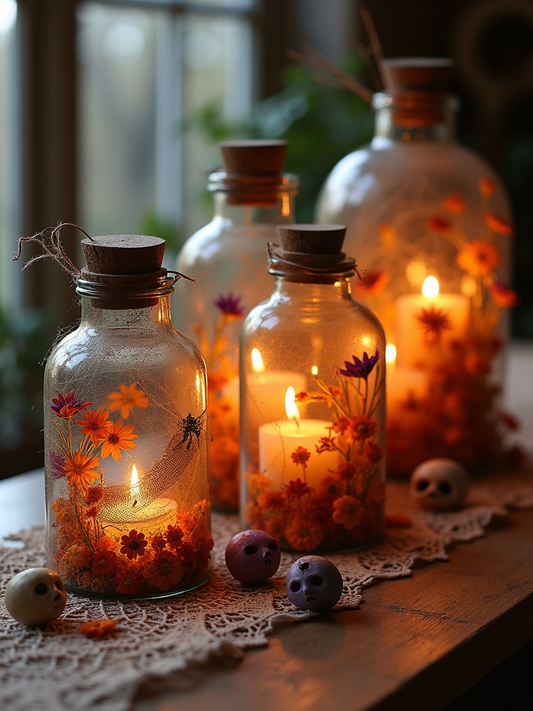 vintage jars for halloween