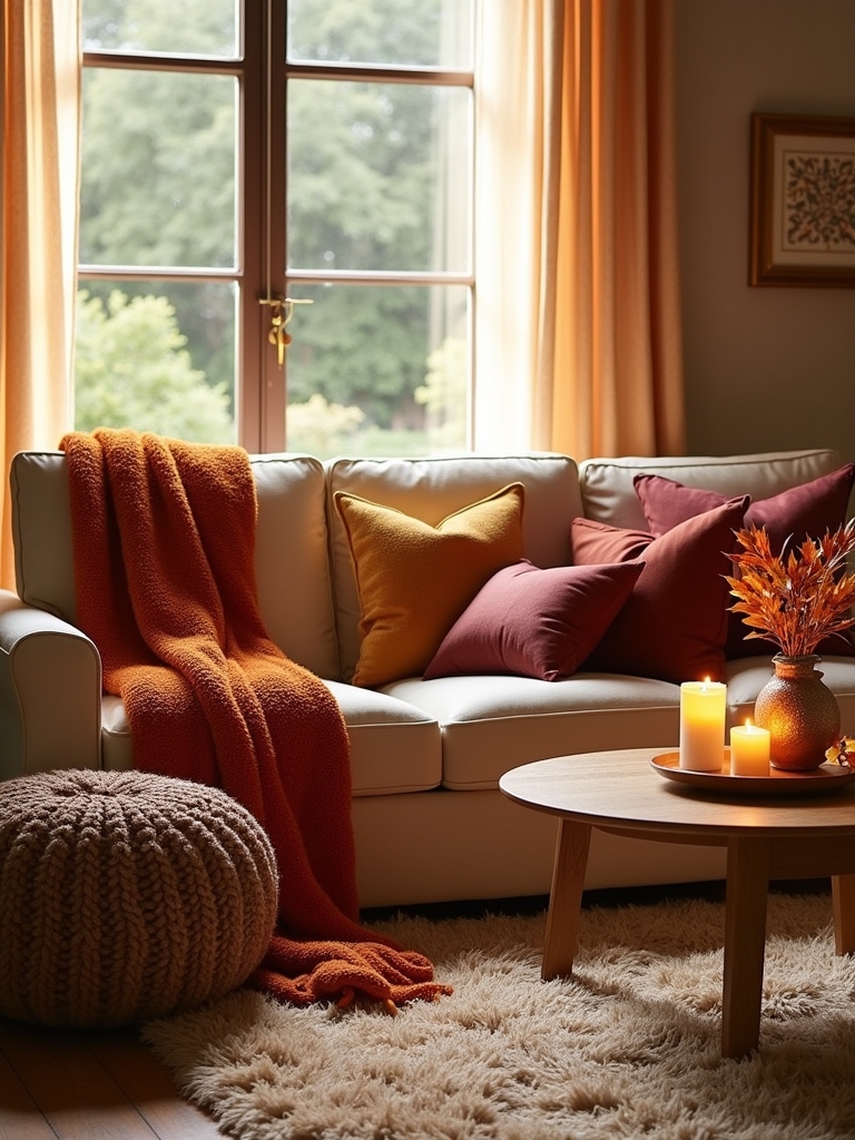 warm and inviting textiles