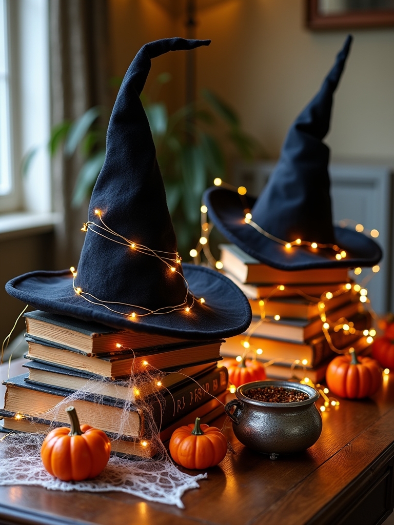 whimsical halloween table decor
