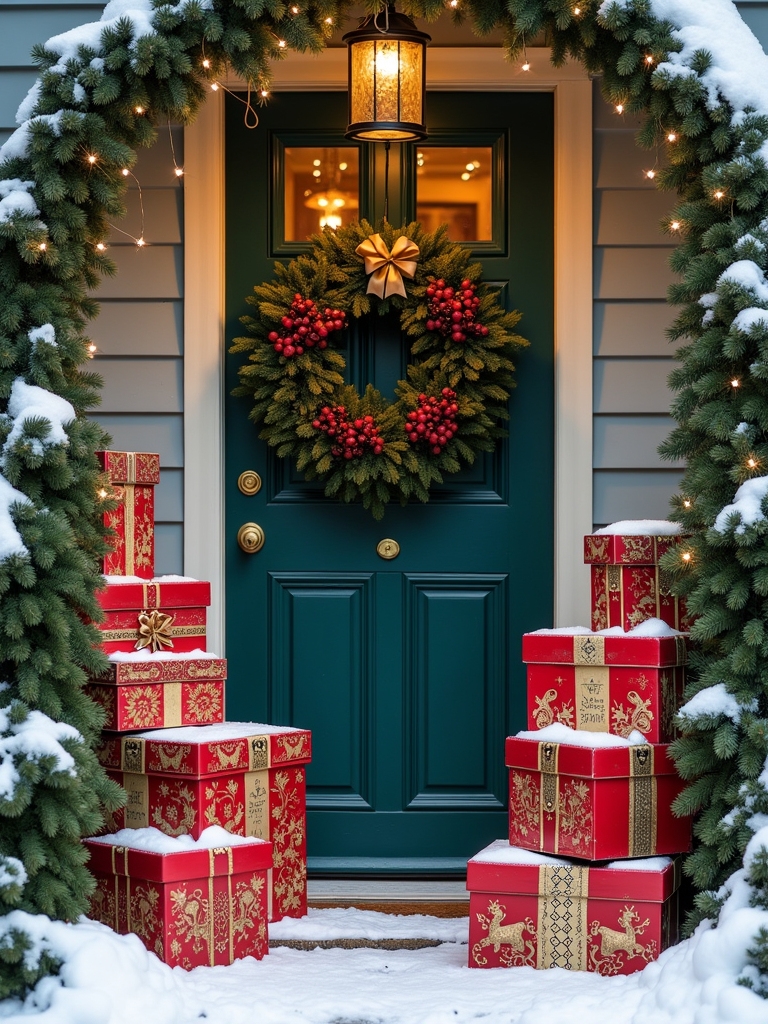 advent calendar door ideas