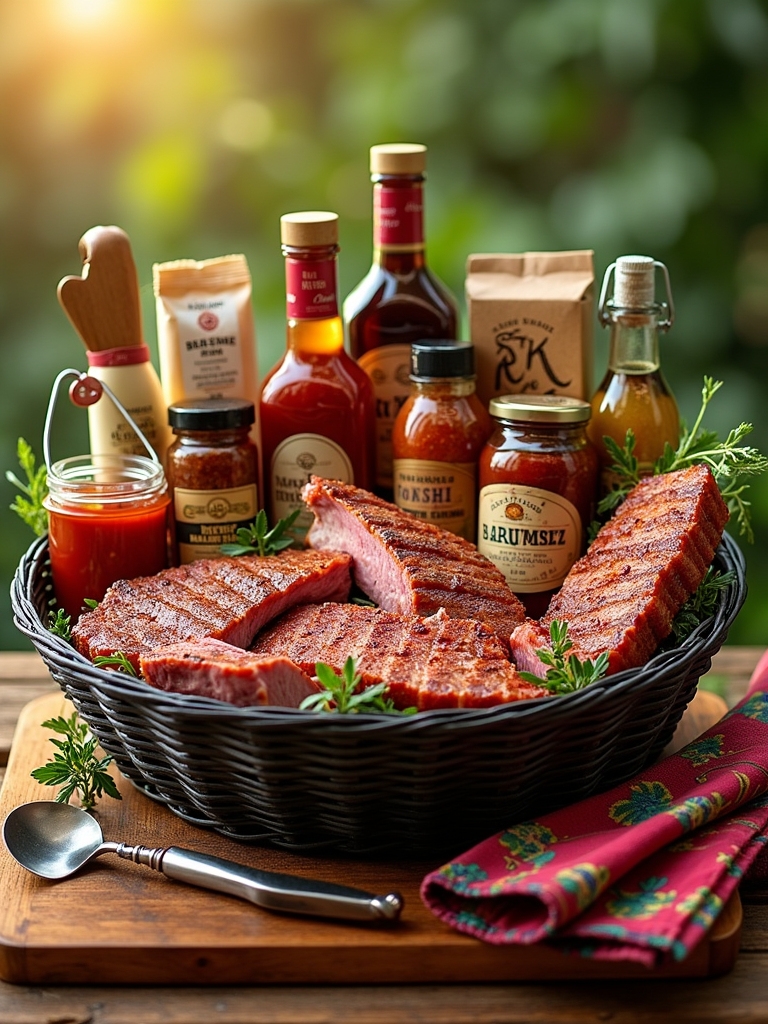 bbq gift basket essentials