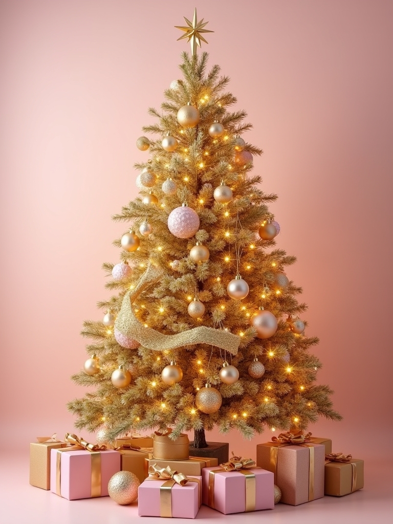 blush pink gold elegance