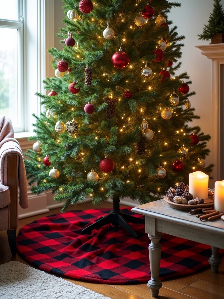 buffalo check festive decor