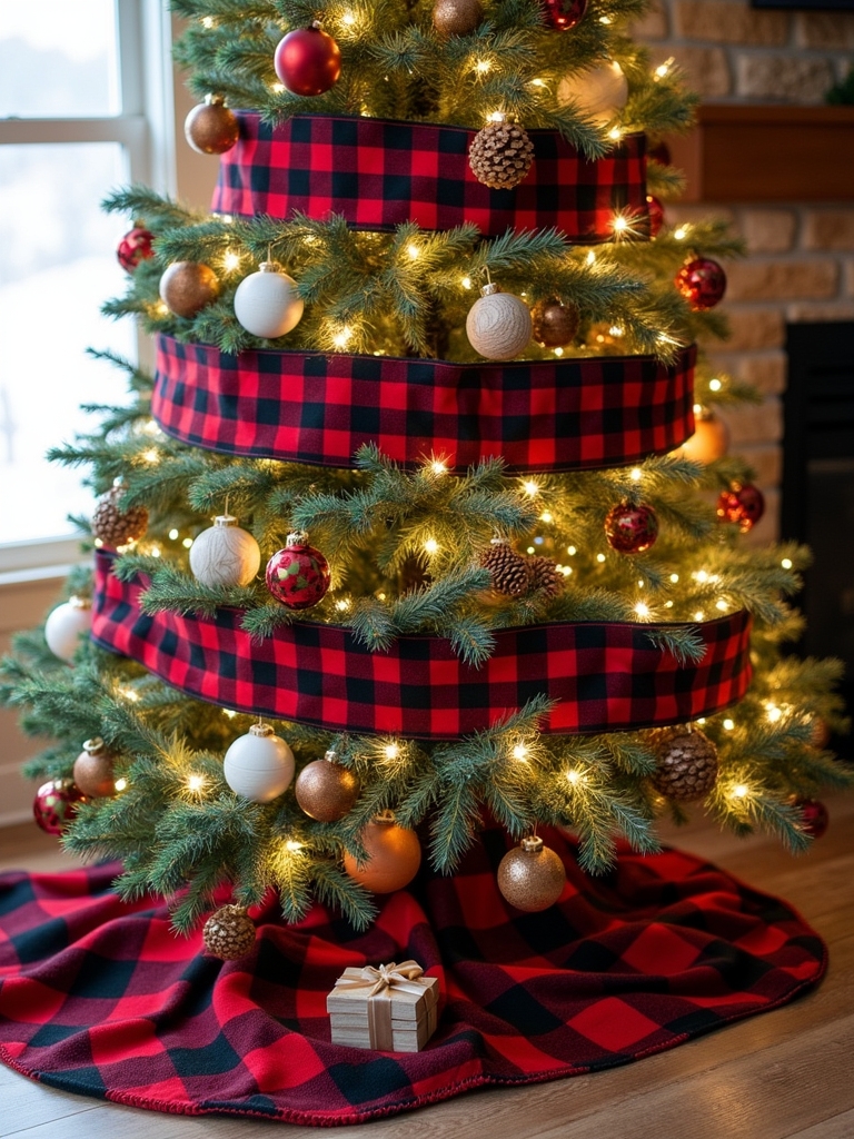 buffalo check holiday decorations