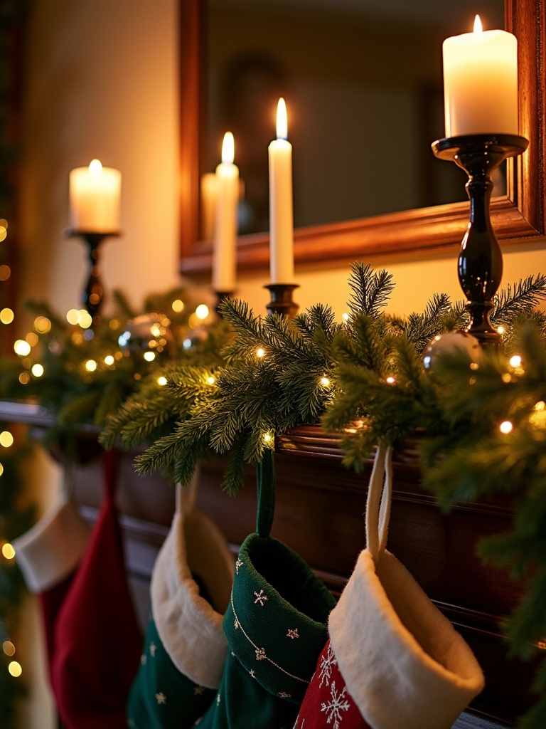 candlelight creates festive ambiance