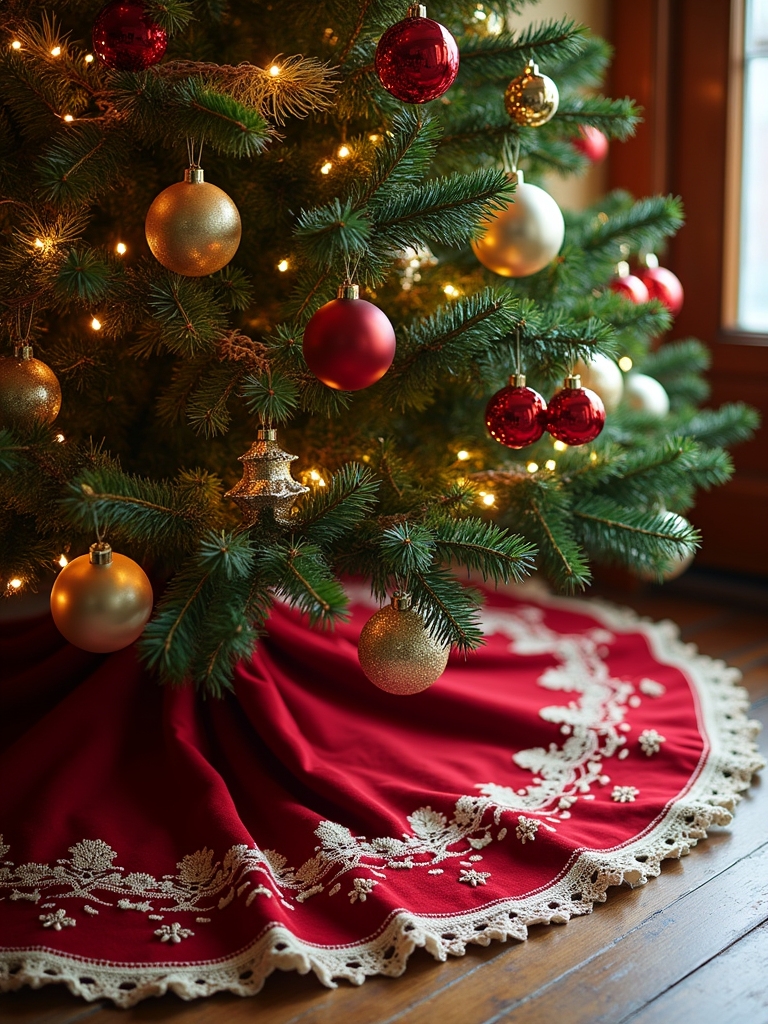 charming classic christmas skirts