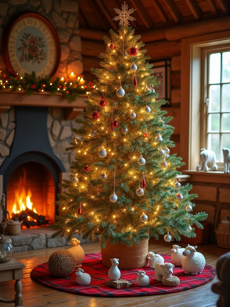 charming farm animal ornaments