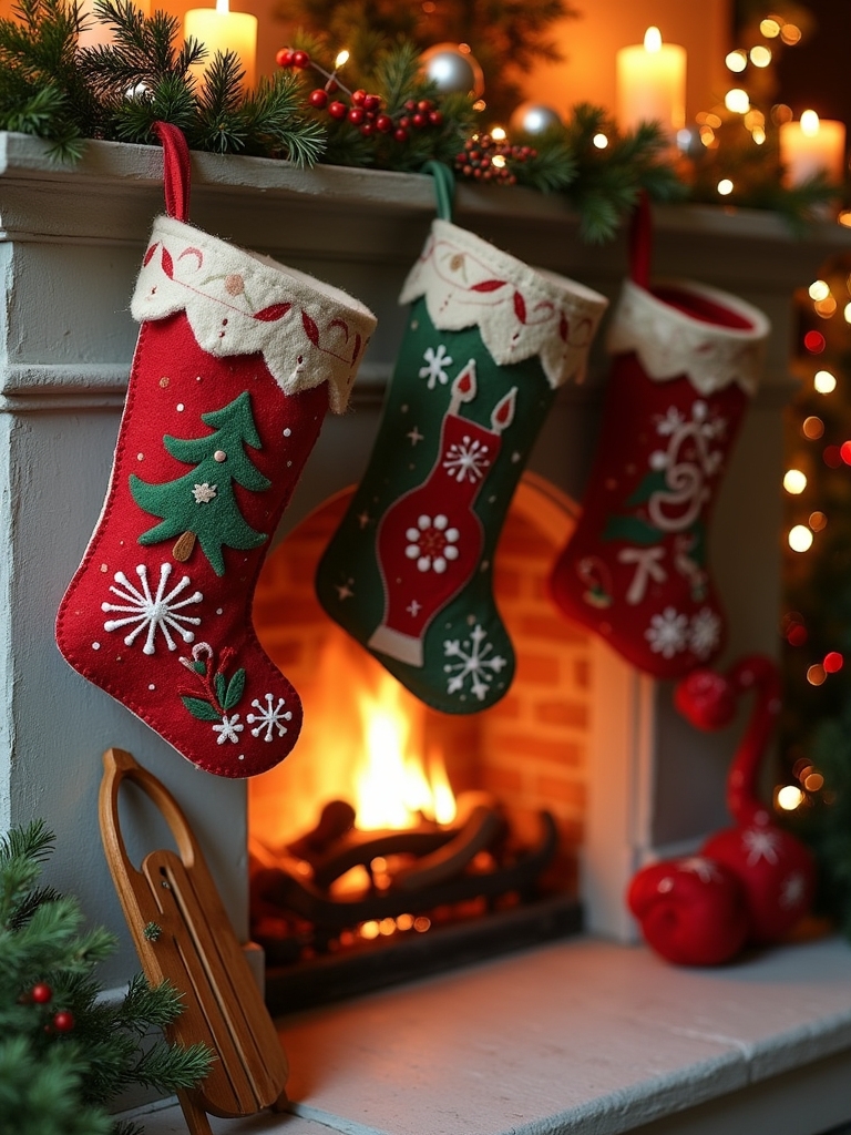 charming handcrafted holiday stockings